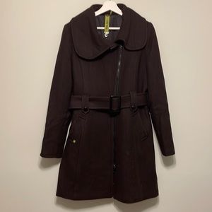 Soia & Kyo Brown Wool Coat XL. Great condition.